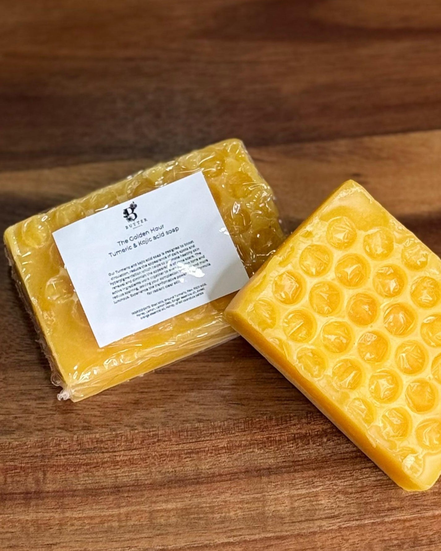 The Golden Hour Turmeric & Kojic acid soap