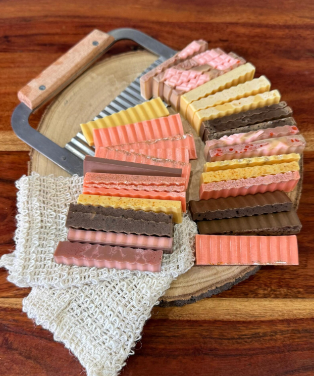 Exfoliating Eco- friendly Soap Scrap bag