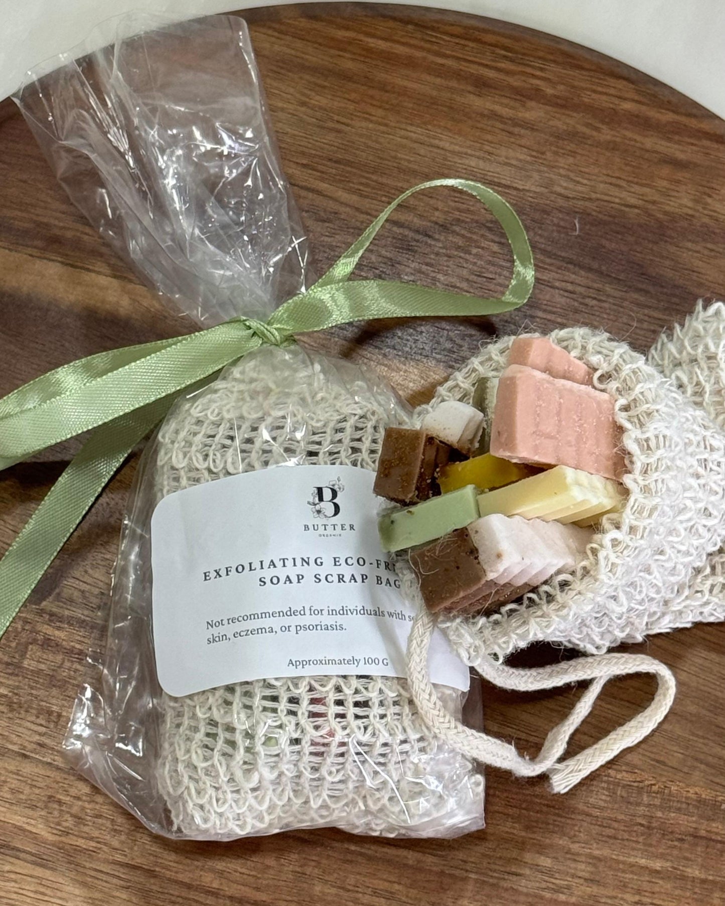 Exfoliating Eco- friendly Soap Scrap bag