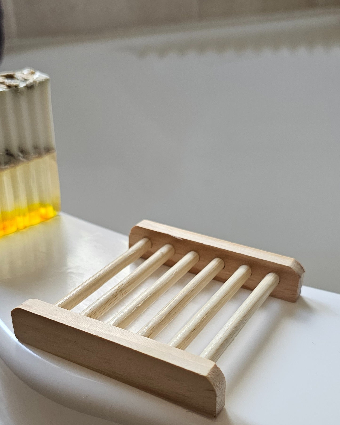 Wooden Soap Rack