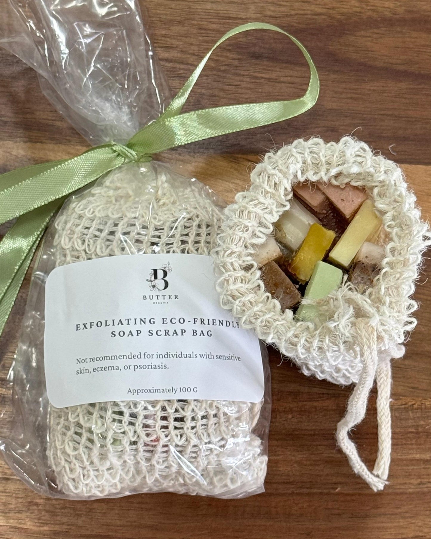 Exfoliating Eco- friendly Soap Scrap bag