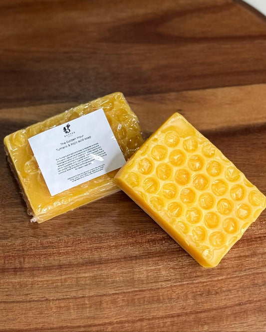 The Golden Hour Turmeric & Kojic acid soap