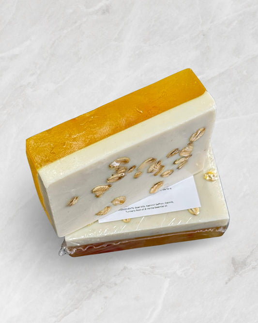 Kashmiri Saffron and Oat Soap