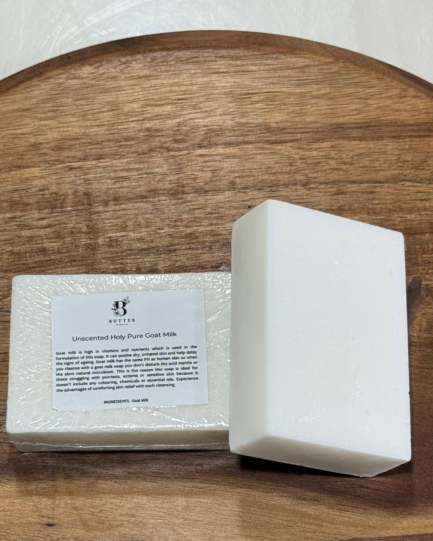 Unscented Holy Pure Goat Milk Soap