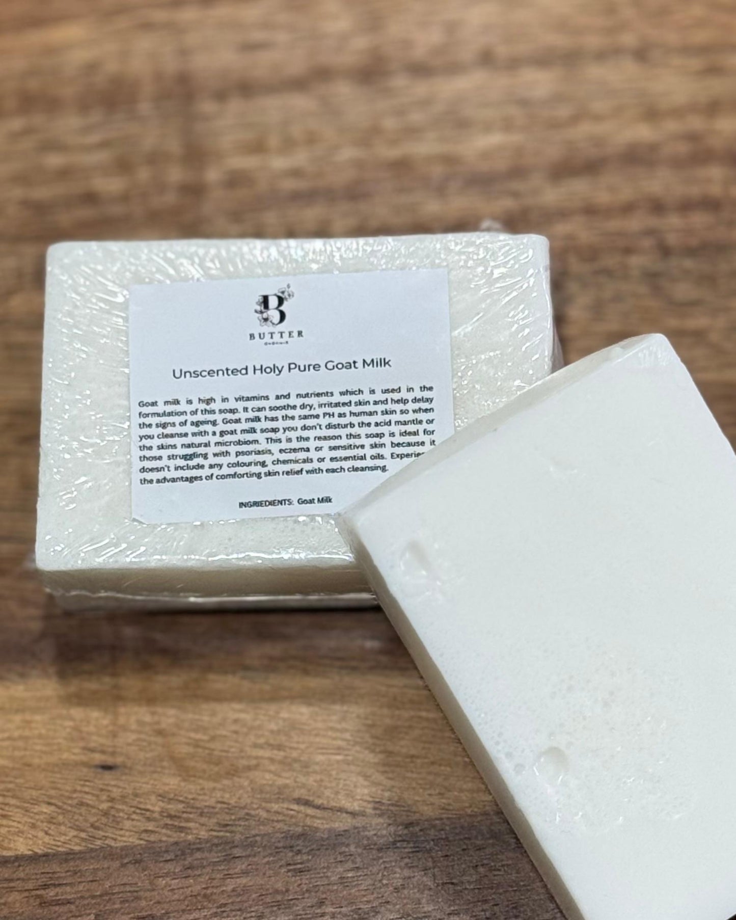 Unscented Holy Pure Goat Milk Soap